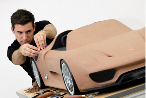 3d打印機打印汽車模型